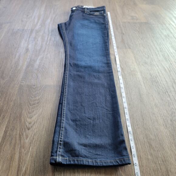Harley Davidson Embellished Stretch Bootcut Jeans Size 8R - Picture 11 of 11